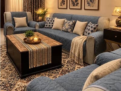 Sofa set for sale with central table