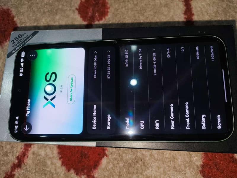 Infinix note edge 5
