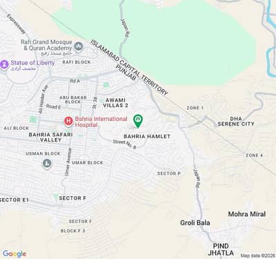 35 Marla Brand New Simple Unique Design totally Independent corner Upper Portion Available For Rent on Heighted Location of Bahria Town Phase 8 Rawalpindi Islamabad
