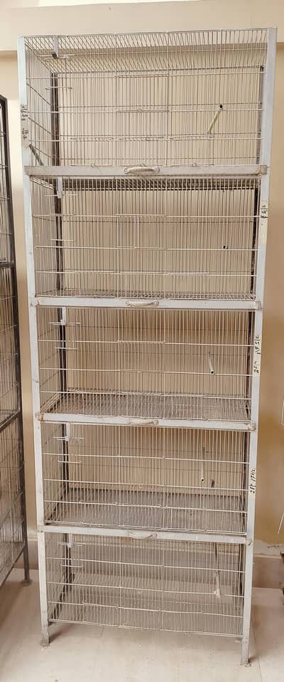 Used cages - birds jhangir angle frame