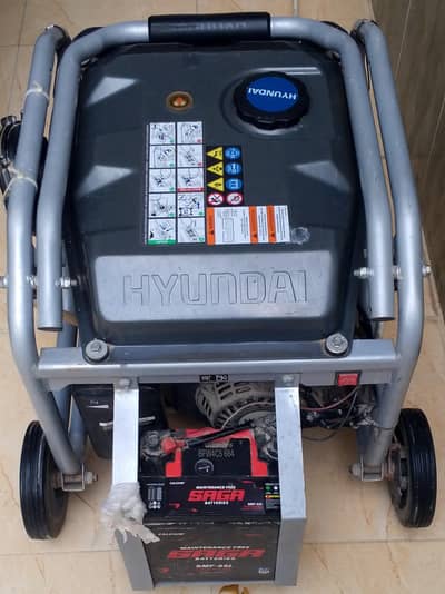 Hyundai HG3500 Dual(Petrol and Gas) 3.5kva