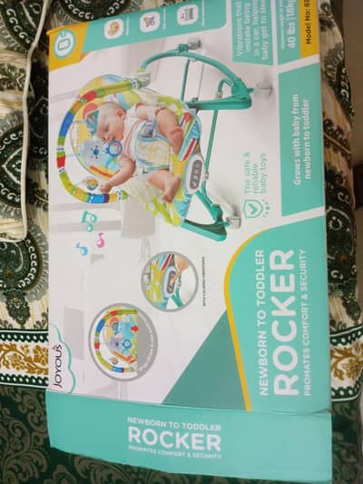 Newborn to toddler rocker