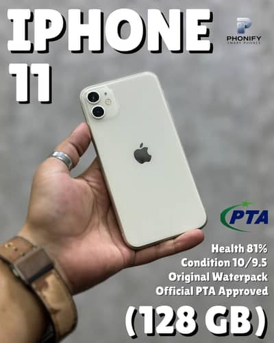 iPhone 11 PTA 128gb