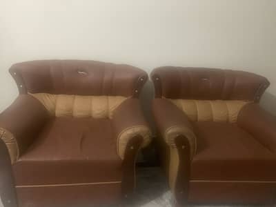 3 seater and two 1 seater