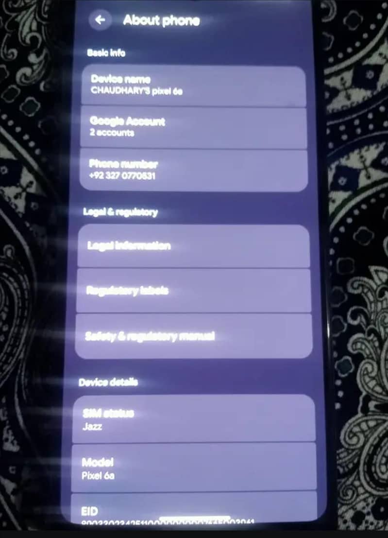 Google Pixel 6a PTA 2