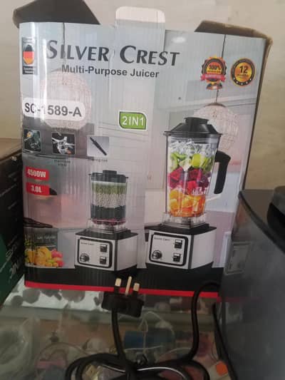 Silver Crest Juicer and blender for sale