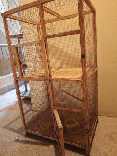 Wooden Cage for birds