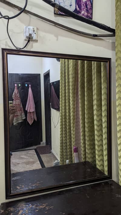 Mirror frame used for dressing