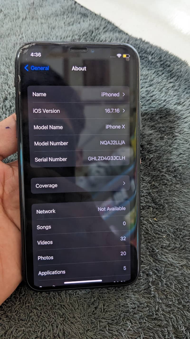 Apple iPhone X 5