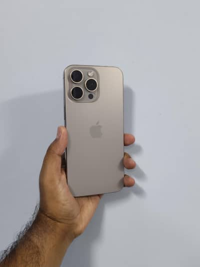 Apple iPhone 15 Pro Max 256GB (98% Battery Health) PTA Approved