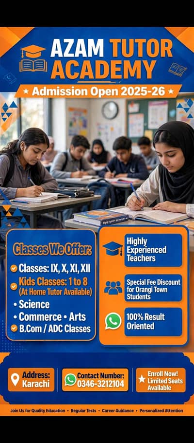 Azam Tutor Academy Online/ Home Base