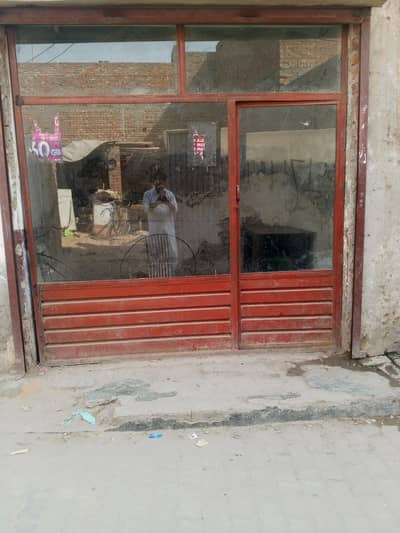 Iron made Shop Door Fram