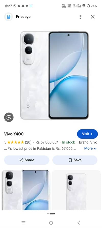 Vivo Y400