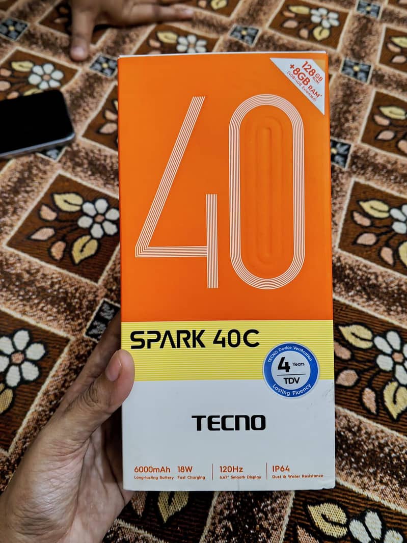 Tecno spark 40 c 6