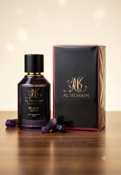 AL  HUNAIN perfume Black Gold 12-13 hours Lasting