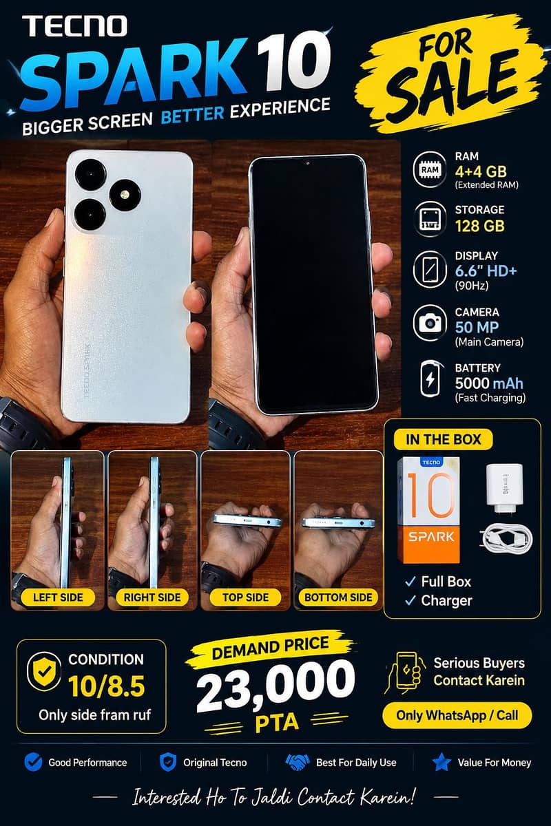Tecno Spark 10 0