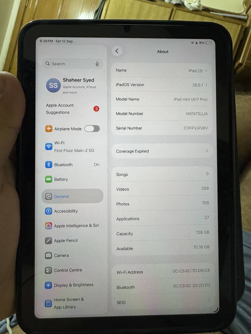Ipad mini 7 with box 7
