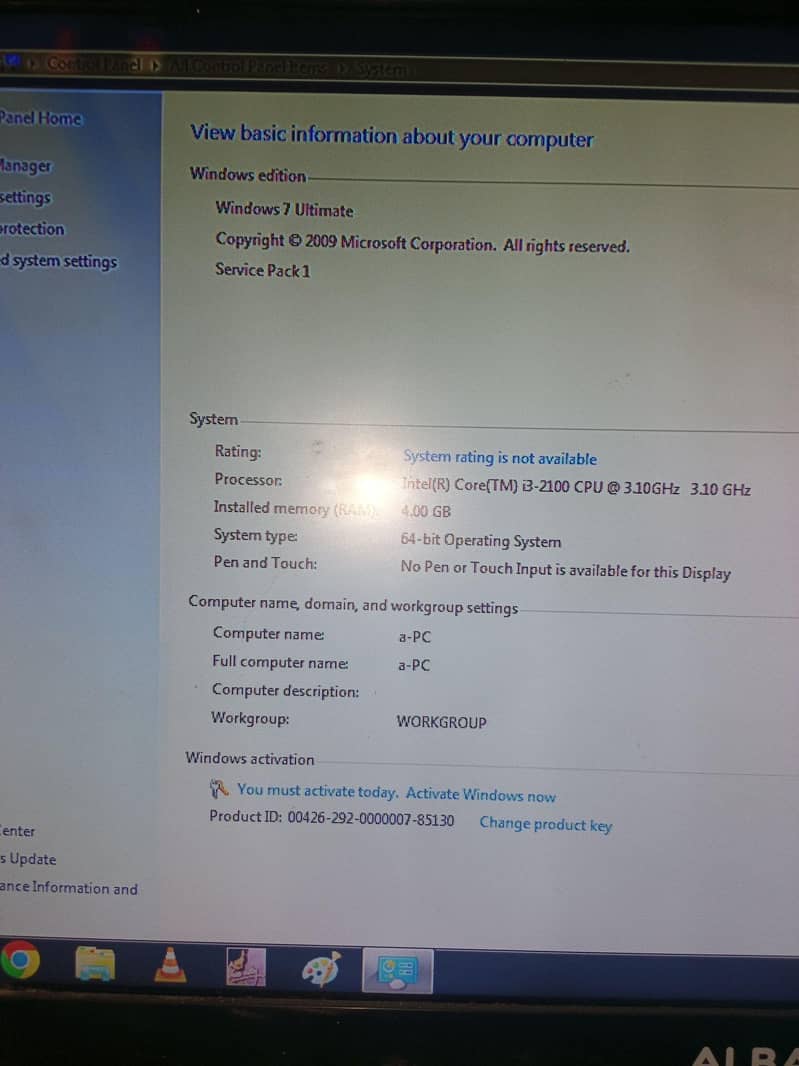 Computer PC & LCD 21 inch 2