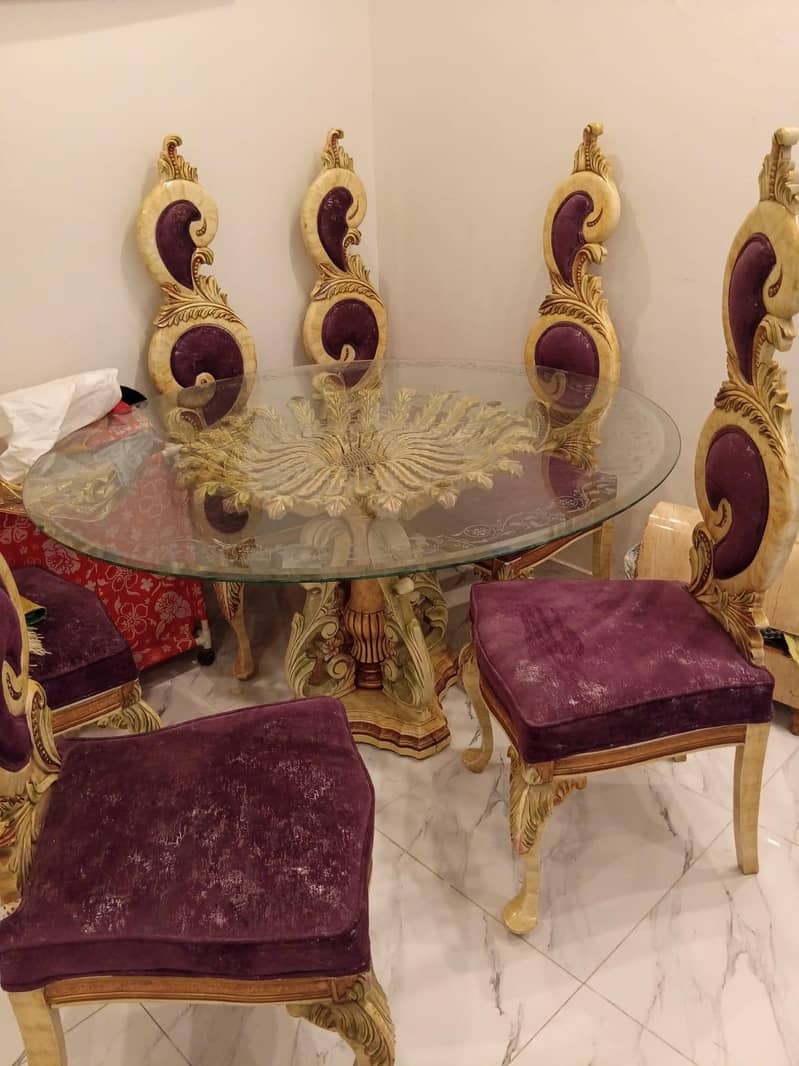 daining table 6 chair 1