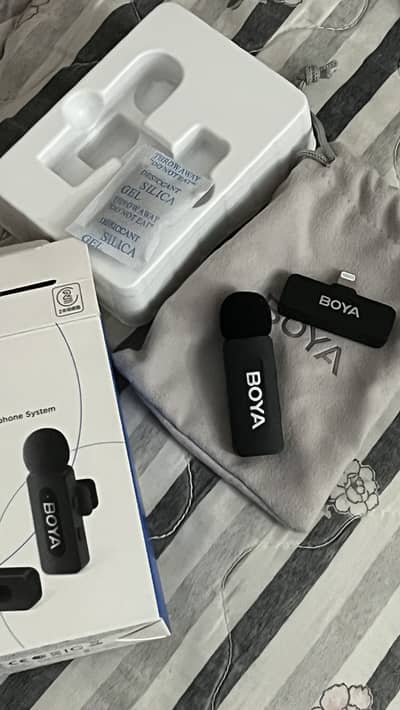 Full New Boya v1 mic single