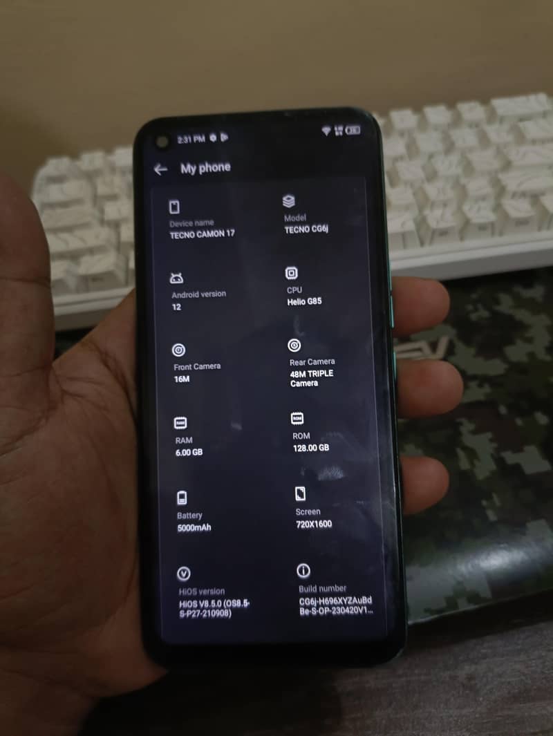 Tecno Camon 17 3