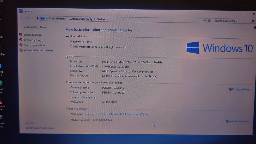 Dell core core I3 3rd generation 2
