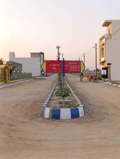 240 SQUARE YARDS RESIDENTIAL PLOT AVAILABLE FOR SALE ON 36 FEET WIDE ROAD