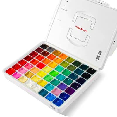 MIYA HIMI GOUACHE PAINTING 56 pieces