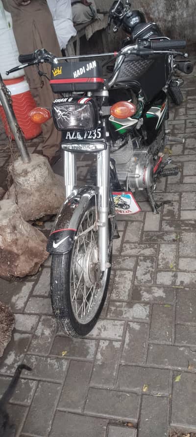 Honda CG 125 model black