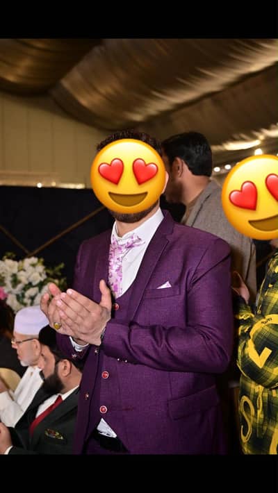 Pent coat and waist coat suit