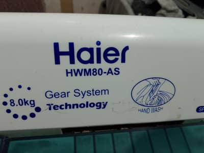 Haier twin washer and dryer machine location shadman O333-3O23325