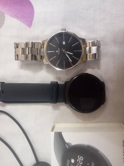 Orignal Titan and Mibro lite watch