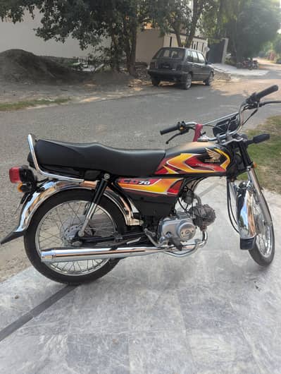 honda cd 70 2026 black like a new bike her lehaz sa okay saf bike