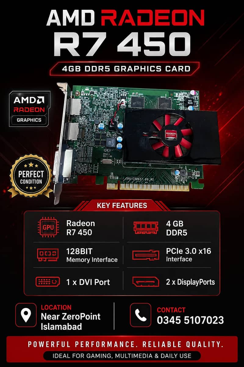 7th Gen i5 CPU - Quality Components 9