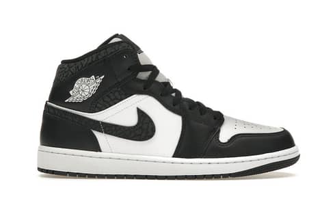 Nike Air Jordan 1 Mid SE Off Noir / Black-White-Black