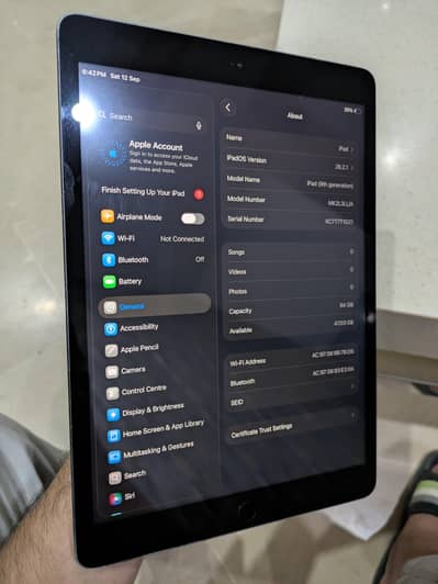 ipad 9th generation only tablet 64Gb A13