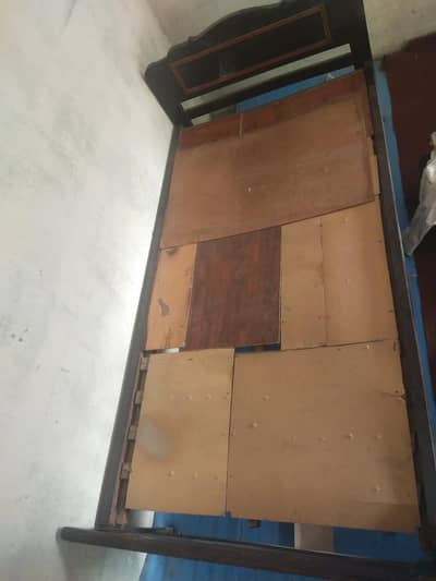 Single Wood Bed For Sale