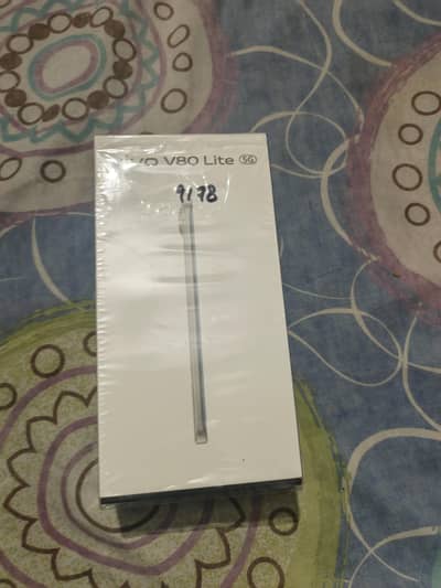Vivo V80 Lite 8/256 Active on 01/9/26 Box pack