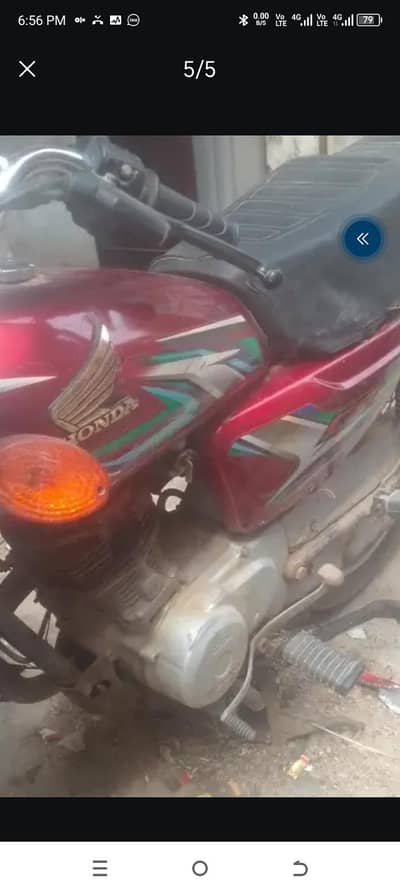 honda 125 lahore number 1991