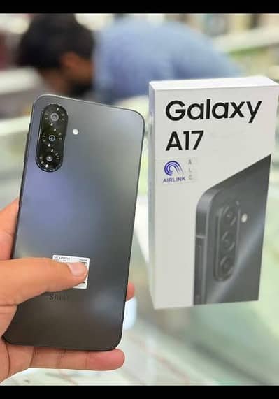 Samsung Mobile A17 6/128  box pack