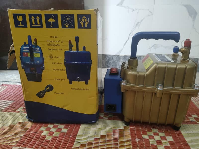 fridge/A,C multi function section/discharge Vacuum pump 0