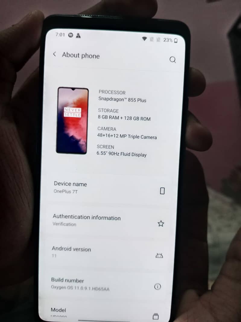 One Plus 7T 0