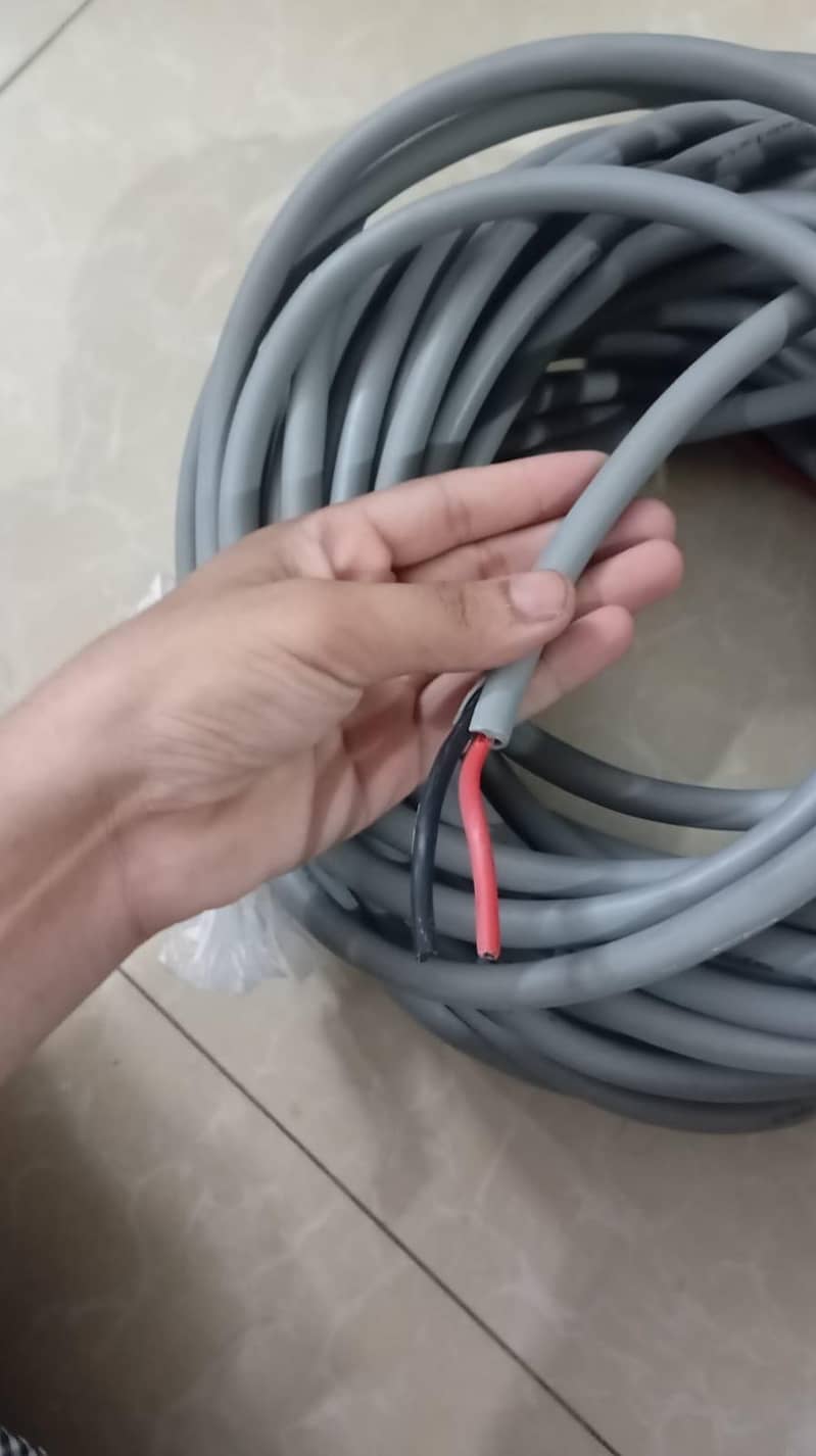 2 Core 4mm².  Copper Wire 2