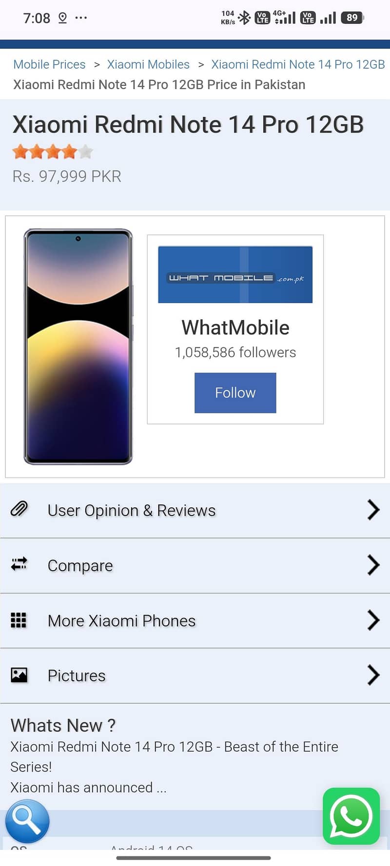 Xiaomi Redmi Note 14 Pro 1