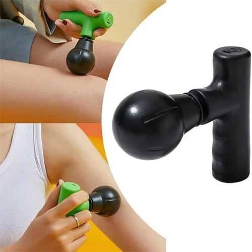 Mini Fascial Gunn Deep Muscle Masger Mini Head and Face Masger Portable Suitable For Gym Office Pocket Muscle Relaxation And Masge Facial Gunn (1Pcs) (Multicolor)