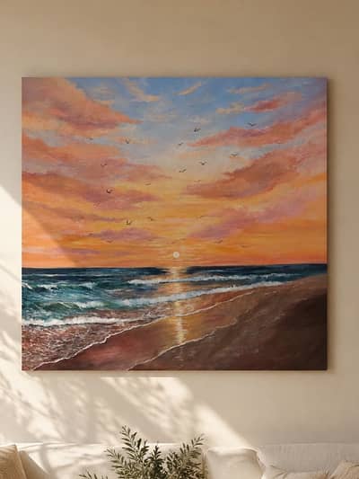 Handmade acrylic painting