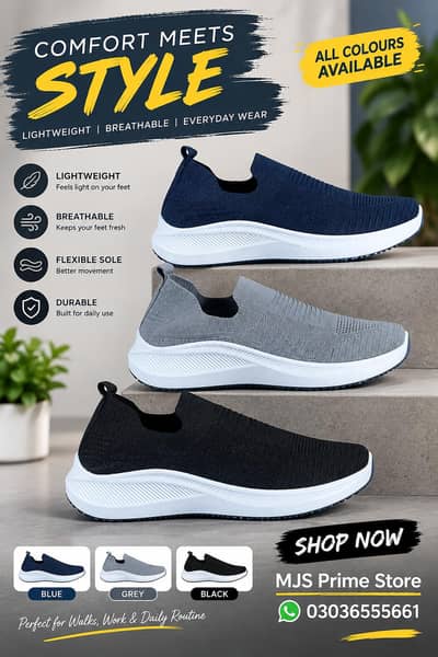 premium comfort sneakers | Blue,grey,black. for oder 03036555661