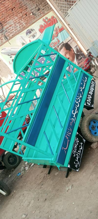 back gear load ricksha