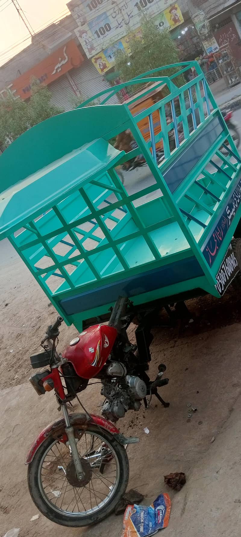 back gear load ricksha 11