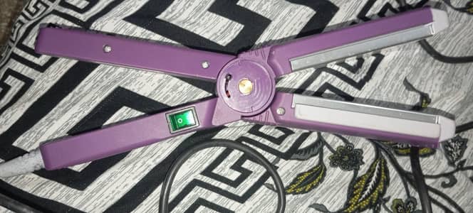 Hair straightener available
